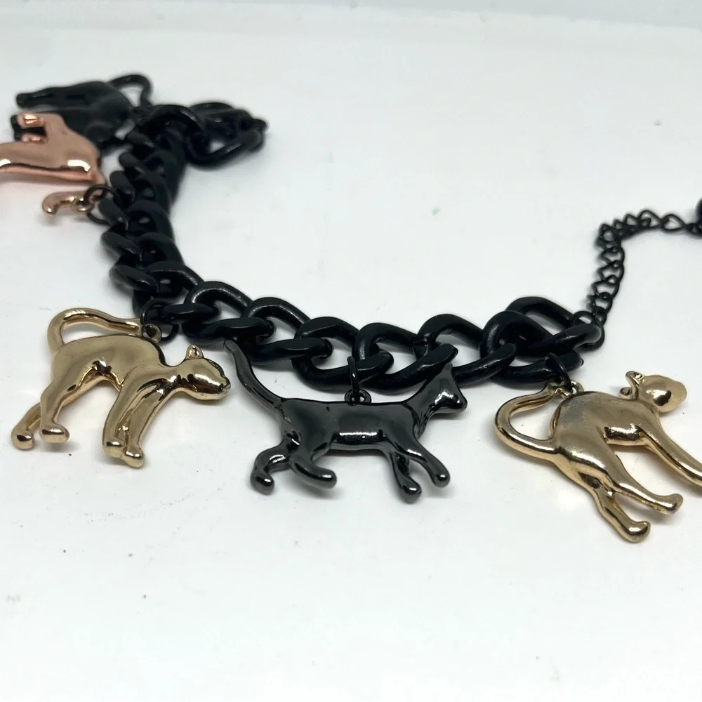 Cat Charm Bracelet
